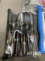 Sennheiser MKE 2-4 GOLD-C Lavalier Microphone Kits with Accessories, Tools, Cases, Lot #367 - 3