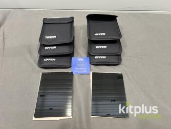 Tiffen ND 1.2 Neutral Density Filters, 4 x 5.65", 4-Stop Reduction, Set of 6 with Pouches
