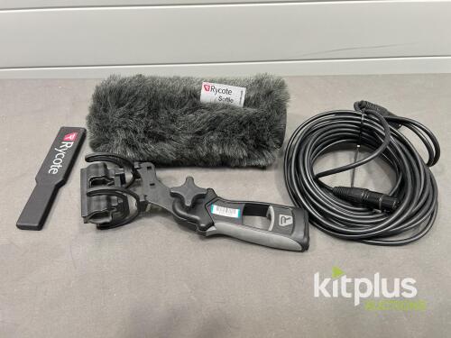 Rycote Softie Windshield Kit for Shotgun Microphones, Includes Pistol Grip and XLR Cable