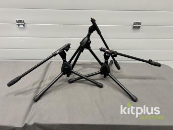 Tiger MCA49-BK Low-Level Floor/Desktop Microphone Boom Stand with Accessories