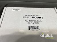 Rigid Designs PARA MOUNT VESA Monitor Mount, Black, Model PMV-BLACK, S/N 001435, CNC Aluminum - 2
