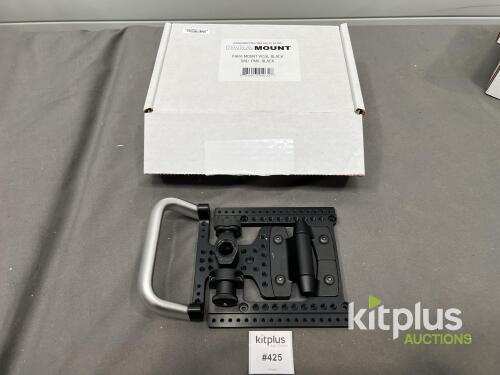 Rigid Designs PARA MOUNT VESA Monitor Mount, Black, Model PMV-BLACK, S/N 001435, CNC Aluminum