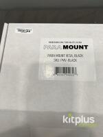 Rigid Designs PARA MOUNT VESA Monitor Mount, Black, Model PMV-BLACK, S/N 001435, CNC Aluminum - 2
