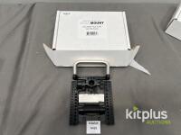 Rigid Designs PARA MOUNT VESA Monitor Mount, Black, Model PMV-BLACK, S/N 001435, CNC Aluminum