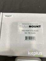 Rigid Designs PARA MOUNT VESA Monitor Mount, Black, Model PMV-BLACK, S/N 001435, CNC Aluminum - 2