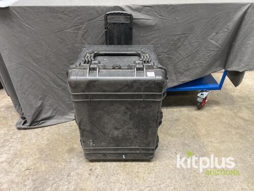 PELI 1660 Wheeled Hard Protective Case, Black, 28.2" x 19.8" x 17.6" Interior