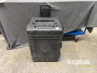 PELI 1660 Wheeled Hard Protective Case, Black, 28.2" x 19.8" x 17.6" Interior