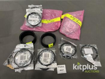 Phot-R & RP PRO 82mm to 77mm Step-Down Filter Adapter Rings, Lot of 20, Aluminum, New, 82-77mm