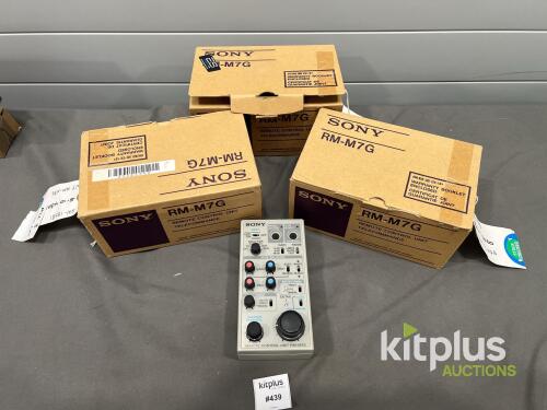 Sony RM-M7G Camera Remote Control Unit, 12V DC, Compatible With Sony BVP/DXC Series, S/N 15583