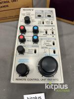 Sony RM-M7G Camera Remote Control Unit, 12V DC, Compatible With Sony BVP/DXC Series, S/N 15583 - 2