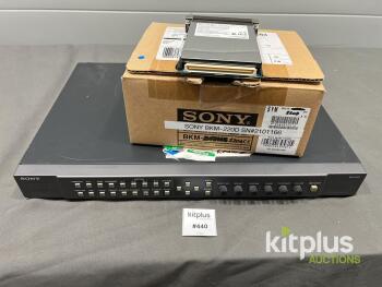 Sony MEU-WX2 Multiformat Engine with BKM-220D SDI Input Card