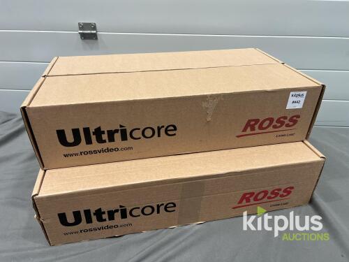 Ross Video Ultricore Router Control System & 4x RCP-QE18 Ethernet LCD Panels - Original Packaging