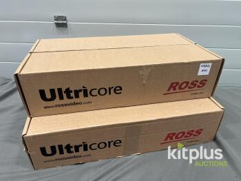 Ross Video Ultricore Router Control System & 4x RCP-QE18 Ethernet LCD Panels - Original Packaging