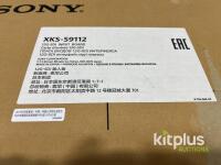 Sony XKS-S9112 12G-SDI Input Board for XVS-9000 Switcher, 8 Inputs, 4K/60p Support - 3