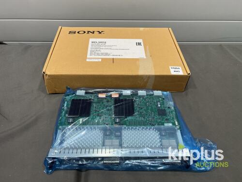 Sony XKS-S9112 12G-SDI Input Board for XVS-9000 Switcher, 8 Inputs, 4K/60p Support