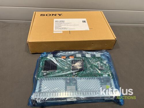 Sony XKS-S9167 12G-SDI Output Board for XVS-9000 Switcher, 8 Outputs, 4K 60p Support