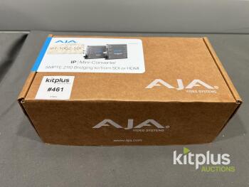 AJA IPT-10G2-SDI IP Mini-Converter, 3G-SDI to SMPTE ST 2110, Dual 10 GigE SFP+ Ports