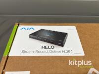 AJA HELO H.264 Streamer/Recorder/Encoder with Original Packaging - 2