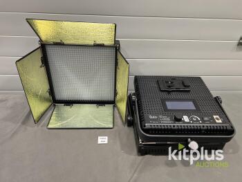 ikan IFB1024 (LED1024ASL) Bi-Color 3x 1024 LED Light Panels with Barn Doors and V-Mount Plates