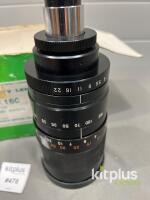 Fujinon C10x16C CCTV Lens 16-160mm f/2.5 C-Mount Manual Zoom, SN 128862, Made in Japan - 4