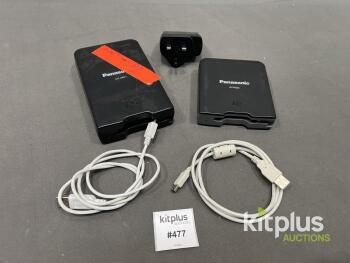 Panasonic AU-XPD1 & AJ-PCD2 P2 Memory Card Readers, USB 3.0/2.0, incl. Cables & UK Plug