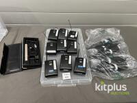 Shure UA Wireless Microphone Bundle &ndash; 7 SM58 Handhelds, 7 Beltpack Transmitters, Lavalier Mic