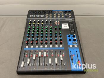 Yamaha MG12 12-Channel Analog Mixer with XLR/Line Inputs, 3-Band EQ, Phantom Power, Serial ECUJ81278