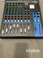 Yamaha MG12 12-Channel Analog Mixer with XLR/Line Inputs, 3-Band EQ, Phantom Power, Serial ECUJ81278 - 2