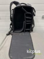 Camera Backpack Black/Pink, Padded Dividers, Fits DSLR/Mirrorless - 2