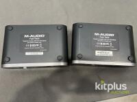 Lot of Pro Audio Interfaces & Utility Boxes: M-Audio Fast Track, Alice, Canford, Sonifex, Audio Developments - 9