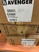 Avenger C4482 & C461 Couplers, WB11-70KG-T12 Safety Cables, New in Box - 5