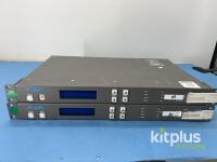 AJA FS1 Frame Synchronizer SD/HD/Analog Video Audio Converter 1RU Rackmount Dual Units - 2