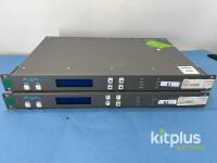 AJA FS1 Frame Synchronizer SD/HD/Analog Video Audio Converter 1RU Rackmount Dual Units - 2