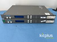 AJA FS1 Frame Synchronizer SD/HD/Analog Video Audio Converter 1RU Rackmount Dual Units - 2
