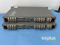 AJA FS1 Frame Synchronizer SD/HD/Analog Video Audio Converter 1RU Rackmount Dual Units - 3