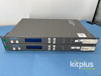 AJA FS1 Frame Synchronizer SD/HD/Analog Video Audio Converter 1RU Rackmount Dual Units - 2