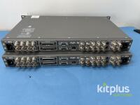 AJA FS1 Frame Synchronizer SD/HD/Analog Video Audio Converter 1RU Rackmount Dual Units - 4