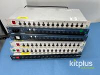 Bryant Broadcast NDU 114P 1U 14-Way IEC C13 Power Distribution Unit, 16A Max, PowerCON Inlet, CE