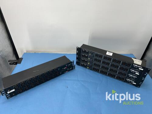 PDUeX 8C13-MSW Networked 8-Outlet 1U Rackmount PDU with Ethernet, Metered Display, IEC C13