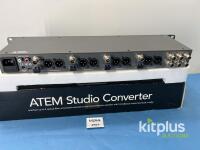 Blackmagic Design ATEM Studio Converter, 4 Channel, Optical Fiber SDI, 1U Rackmount, Talkback, Tally - 3