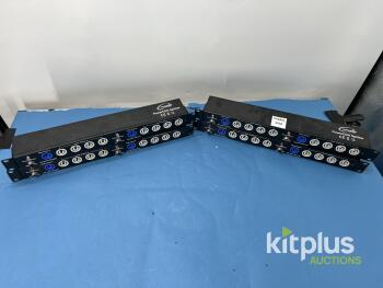 Transcension PowerCON Rackmount Splitter 2-Channel 20A 100-240V~ 1U Power Distribution Unit