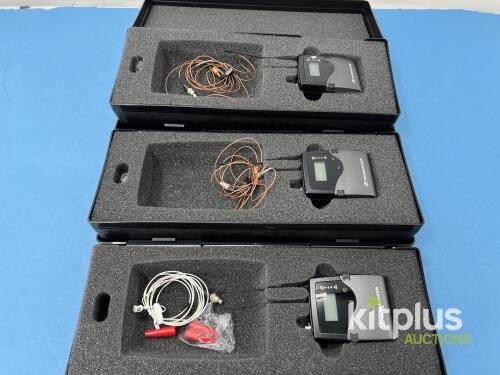 Sennheiser SK 2000 Bodypack Transmitter, 626&ndash;698 MHz, w/ Lavalier & Headset Mics, Serial 1234360531