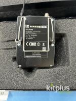 Sennheiser SK 2000 Bodypack Transmitter, 626&ndash;698 MHz, w/ Lavalier & Headset Mics, Serial 1234360531 - 3