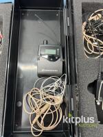 Sennheiser EK 2000 IEM UHF Diversity Receiver Pack, 558-626 MHz, Set of 4, In-Ear Monitors Included - 4