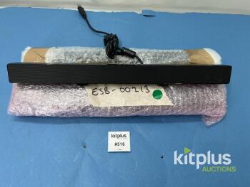 Dell AC511 USB Soundbar, Compatible with Multiple Dell Monitors, 2 x 1.25W