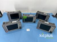 DK-Technologies PT0660M Audio Monitor Controller, 8 Ch, TFT Display, Multi-Input, Lot of 5 Units