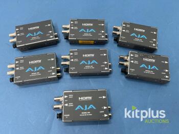 AJA Hi5 HD/SDI to HDMI Mini-Converter, SDI Loop Out, Assorted Rev/Serials, USA Made Qty 7