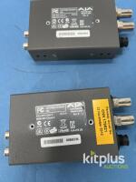 AJA Hi5 HD/SDI to HDMI Mini-Converter, SDI Loop Out, Assorted Rev/Serials, USA Made Qty 7 - 2