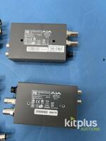 AJA Hi5 HD/SDI to HDMI Mini-Converter, SDI Loop Out, Assorted Rev/Serials, USA Made Qty 7 - 4