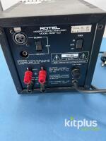 Rotel RMB-100 MOSFET Mono Amplifier, 80W/130W Power Output, Balanced/Unbalanced Inputs, Serial 443199139 - 2